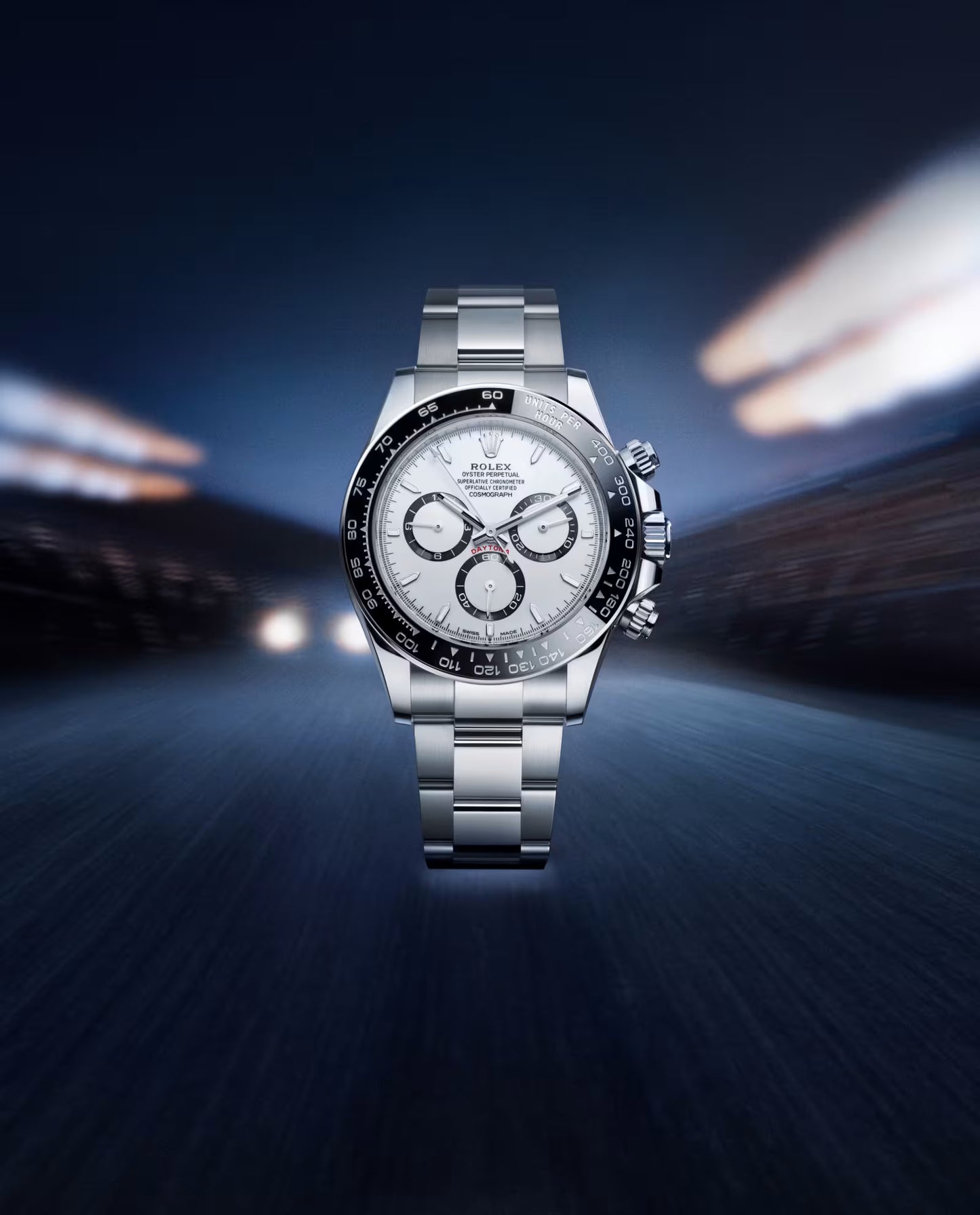 Rolex Daytona Prateado Racing