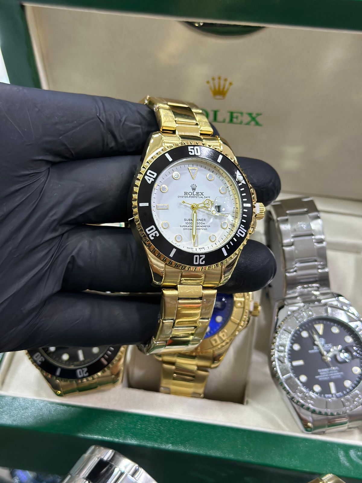Rolex Submariner Dourado Aço GOLD