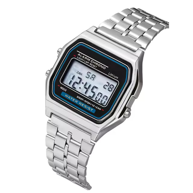 Casio Mini Vintage Prata Chrono