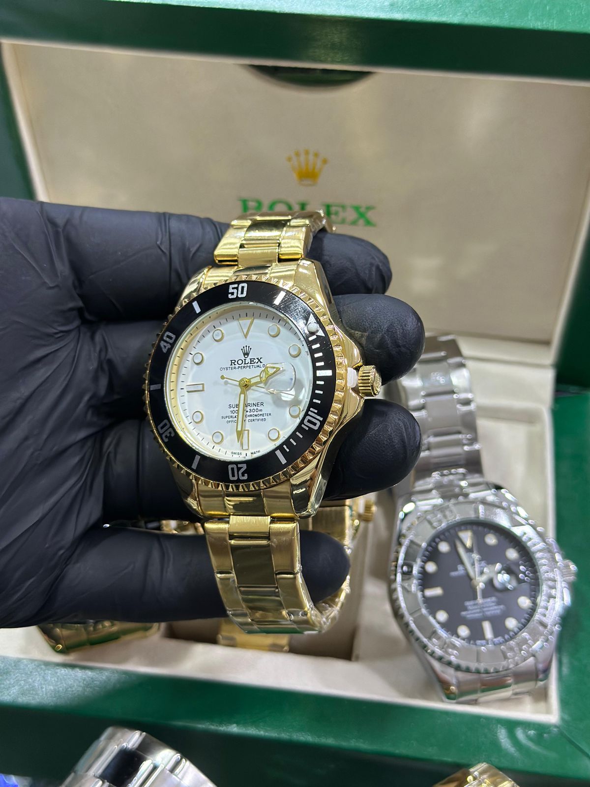 Rolex Submariner Dourado Aço GOLD